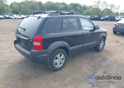 2008 Hyundai Tucson Limited V6/Se из США, поврежденный, VIN KM8JN12D18U917203